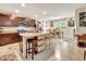 Well-lit kitchen with granite countertops and stainless steel appliances at 317 Nowell Loop, Deland, FL 32724