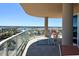 Expansive balcony offering panoramic water views at 3703 S Atlantic Ave # 501, Daytona Beach Shores, FL 32118