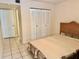 Cozy bedroom with double bed and large closet at 110 Cypress Woods Ct # 7D, Deltona, FL 32725
