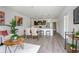 Open living space showcasing seamless flow between the living, dining, and kitchen areas at 2126 7Th Ave, Deland, FL 32724