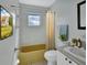 Full bathroom with tub and shower at 532 W Wisconsin Ave, Deland, FL 32720