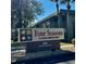 Four Seasons Condominiums community sign on North Boundary Ave at 600 N Boundary Ave # 106D, Deland, FL 32720
