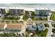 Aerial view of beach house and its surroundings at 4766 S Atlantic Ave, Ponce Inlet, FL 32127