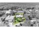 Aerial view highlighting the home's location and lot size at 4430 Doris Dr, New Smyrna Beach, FL 32169