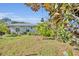 Landscaped front yard with mature trees and a charming home at 4430 Doris Dr, New Smyrna Beach, FL 32169