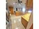 Spacious kitchen with granite countertops and wood cabinets at 507 Dade Ct, Deltona, FL 32725
