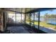 Screened porch with lovely lake view at 507 Dade Ct, Deltona, FL 32725