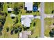 Aerial view of home, showcasing the property's layout and landscaping at 1437 Colin Kelly Ave, Daytona Beach, FL 32124