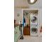 Convenient laundry closet with washer and dryer included at 404 S Beach St # 010 101, Daytona Beach, FL 32114