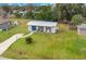 Aerial view of the house and yard at 1074 Eagles Nest Ave, Deltona, FL 32725