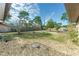 Backyard oasis featuring gravel pathway and lush greenery at 1391 San Carlos Ave, Deltona, FL 32738