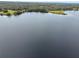 Stunning aerial view showcasing waterfront property at 180 Robinson Ln, Seville, FL 32190