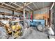 Spacious workshop with room for multiple vehicles and equipment at 180 Robinson Ln, Seville, FL 32190
