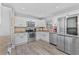 Modern kitchen with stainless steel appliances and granite countertops at 1101 18Th St, Orange City, FL 32763