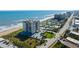 Oceanfront property, roadside view, and coastal setting at 1513 Ocean Shore Blvd # 2B, Ormond Beach, FL 32176