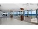 Common area with ocean view and seating at 1513 Ocean Shore Blvd # 2B, Ormond Beach, FL 32176