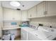 Convenient laundry room with washer and dryer at 1513 Ocean Shore Blvd # 2B, Ormond Beach, FL 32176