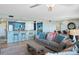 Open living area with comfortable seating and ocean view at 1513 Ocean Shore Blvd # 2B, Ormond Beach, FL 32176