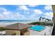 Relaxing pool area with stunning ocean views at 1513 Ocean Shore Blvd # 2B, Ormond Beach, FL 32176