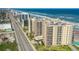 Oceanfront building with balconies and beach access at 1925 S Atlantic Ave # 706, Daytona Beach, FL 32118