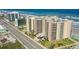 Oceanfront building with balconies and beach access at 1925 S Atlantic Ave # 706, Daytona Beach, FL 32118