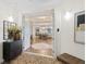 Bright and spacious entryway with views into the living and dining areas at 1925 S Atlantic Ave # 706, Daytona Beach, FL 32118