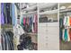 Large walk-in closet with ample shelving and hanging space at 2815 Sienna View Ter, New Smyrna Beach, FL 32168