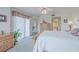 Relaxing main bedroom featuring neutral colors, lots of natural light, and comfortable furniture at 3 Oceans West Blvd # 4A5, Daytona Beach Shores, FL 32118