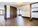 Spacious attic bedroom with wood floors and ample closet space at 345 N Clara Ave, Deland, FL 32720