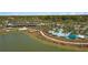 Aerial view of community amenities including pool and clubhouse at 3558 Nw 56Th Ave, Ocala, FL 34482