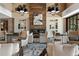 Relaxing lobby with fireplace, comfortable seating, and stylish decor at 3558 Nw 56Th Ave, Ocala, FL 34482