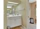 Neat bathroom with a vanity and a view into another room at 376 Hampton Hills Ct, Debary, FL 32713