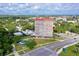 Aerial view of a condo building with surrounding landscape at 404 S Beach St # 240 701, Daytona Beach, FL 32114