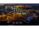 Night aerial view of marina and bridge at 404 S Beach St # 240 701, Daytona Beach, FL 32114