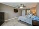 Bright bedroom with tiled floors and large windows at 404 S Beach St # 240 701, Daytona Beach, FL 32114