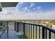 Spacious balcony with water view and seating at 501 N Causeway # 8060, New Smyrna Beach, FL 32169