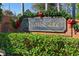 Community entrance sign for Quail Lake at 524 Quail Hill Dr, Debary, FL 32713