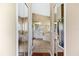 Large bathroom with double sinks, soaking tub, and shower at 5423 Swordfern Ct, Port Orange, FL 32128