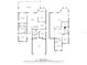 Two-story home floor plan, 2574 sq ft, with 4 bedrooms and 3 baths at 5423 Swordfern Ct, Port Orange, FL 32128
