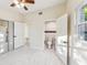 Bedroom with ensuite bathroom and mirrored closet at 118 N Sunland Dr, Sanford, FL 32773