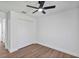 Bedroom with a ceiling fan and a closet at 1205 2Nd St, Orange City, FL 32763