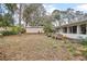Spacious backyard with shed and garden area at 139 Floridana Rd, Debary, FL 32713