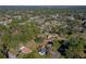 Aerial view of house and neighborhood, showcasing location and surroundings at 1520 3Rd Ave, Deland, FL 32724