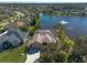 Luxury home on a lakefront lot with a spacious backyard at 1734 Covendale Ln, Port Orange, FL 32128