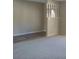 Spacious living room with carpeted floors and neutral walls at 1848 Ridgewood St, Deland, FL 32720