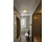 Bathroom with shower/tub combo and tiled floor at 1937 N Spring Garden Ave, Deland, FL 32720