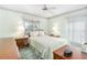 Bedroom with double bed and window at 2501 Alton Rd, Deltona, FL 32738