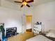 Bedroom with ample space and a ceiling fan at 2911 Wild Pepper Ave, Deltona, FL 32725