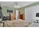 Guest bedroom with a double bed and ample closet space at 2994 Annez Way, Debary, FL 32713