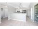 Modern kitchen featuring white cabinets and granite countertops at 3164 Chamberlain St, Deltona, FL 32738